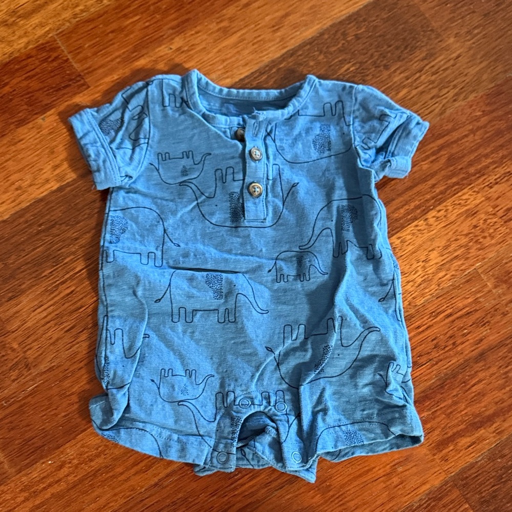Carter's Blue Dinosaur One Piece